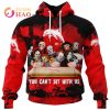 NRL Dolphins You Can’t Sit With Us Halloween Pullover Hoodie