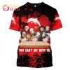 NRL Dolphins You Can’t Sit With Us Halloween T-Shirt