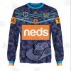 NRL Gold Coast Titans Custom Name Number 2020 ANZAC Day Jersey Sweatshirt