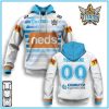 NRL Gold Coast Titans Custom Name Number 2020 Away Jersey Pullover Hoodie