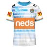 NRL Gold Coast Titans Custom Name Number 2020 Away Jersey T-Shirt