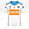 NRL Gold Coast Titans Custom Name Number 2021 Away Jersey T-Shirt