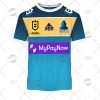 NRL Gold Coast Titans Custom Name Number 2022 Home Jersey T-Shirt
