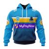 NRL Gold Coast Titans Custom Name Number 2023 Home Jersey Pullover Hoodie