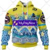 NRL Gold Coast Titans Custom Name Number 2023 Indigenous Jersey Pullover Hoodie