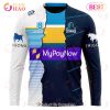 NRL Gold Coast Titans Custom Name Number 2023 Mix Jersey Sweatshirt