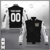 NRL Gold Coast Titans Custom Name Number Baseball Jacket