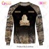 NRL Gold Coast Titans Custom Name Number Camo Sweatshirt