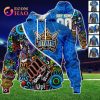 NRL Gold Coast Titans Custom Name Number NAIDOC Weed Pullover Hoodie