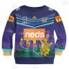 NRL Gold Coast Titans Custom Name Number x The Simpsons Halloween 2020 Kids Sweatshirt