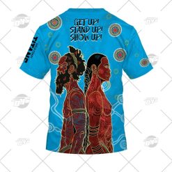 Alternative view of NRL Gold Coast Titans Pround 2022 NAIDOC Week T-Shirt