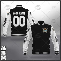 NRL Kwinana Titans Custom Name Number Baseball Jacket
