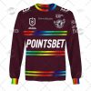 NRL Manly Warringah Sea Eagles Custom Name Number 2022 League Pride Jersey Sweatshirt