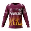 NRL Manly Warringah Sea Eagles Custom Name Number 2023 ANZAC Day Jersey Sweatshirt