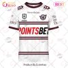 NRL Manly Warringah Sea Eagles Custom Name Number 2023 Away Jersey T-Shirt
