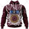 NRL Manly Warringah Sea Eagles Custom Name Number 2023 Indigenous Jersey Pullover Hoodie