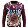 NRL Manly Warringah Sea Eagles Custom Name Number 2023 Indigenous Jersey Sweatshirt