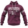 NRL Manly Warringah Sea Eagles Custom Name Number Retro Flag 1947 Jersey Pullover Hoodie