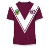 NRL Manly Warringah Sea Eagles Custom Name Number Vintage 1998 Jersey T-Shirt