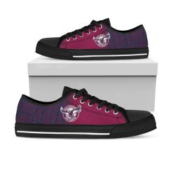 Alternative view of NRL Manly Warringah Sea Eagles Low Top Shoes