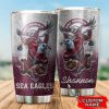 NRL Manly Warringah Sea Eagles Mascot Custom Name Tumbler