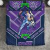 NRL Melbourne Storm Custom Name Mascot Doona Cover