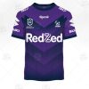 NRL Melbourne Storm Custom Name Number 2020 Home Jersey T-Shirt