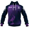 NRL Melbourne Storm Custom Name Number 2020 Navy Training Jersey Pullover Hoodie