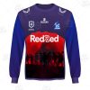 NRL Melbourne Storm Custom Name Number 2021 ANZAC Jersey Sweatshirt