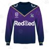 NRL Melbourne Storm Custom Name Number 2021 Home Jersey Sweatshirt