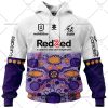 NRL Melbourne Storm Custom Name Number 2023 Indigenous Jersey Pullover Hoodie