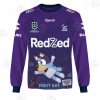 NRL Melbourne Storm Custom Name Number x Bluey Jersey 2020 Sweatshirt