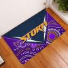 NRL Melbourne Storm Indigenous Rubber Doormat