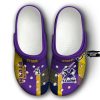 NRL Melbourne Storm Purple Gold Custom Name Crocs