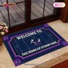 NRL Melbourne Storm The Home Of Fans Rubber Doormat