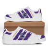 NRL Melbourne Storm White Purple Stan Smith Shoes