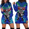 NRL New Zealand Warriors Aboriginal Tattoo Women Hoodie Dress