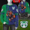 NRL New Zealand Warriors Custom Name Mascot Sweatshirt