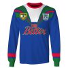 NRL New Zealand Warriors Custom Name Number 1995 ARL/NRL Vintage Retro Jersey Sweatshirt