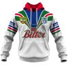 NRL New Zealand Warriors Custom Name Number 1995 Away Jersey Pullover Hoodie