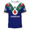 NRL New Zealand Warriors Custom Name Number 2020 Home Jersey T-Shirt