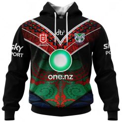 NRL New Zealand Warriors Custom Name Number 2023 Indigenous Jersey Pullover Hoodie