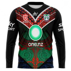 NRL New Zealand Warriors Custom Name Number 2023 Indigenous Jersey Sweatshirt