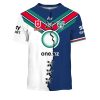 NRL New Zealand Warriors Custom Name Number 2023 Mix Jersey V2 T-Shirt