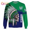 NRL New Zealand Warriors Custom Name Number Native Skull Sweatshirt