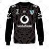 NRL New Zealand Warriors Custom Name Number Vapodri On Field Indigenous Jersey Sweatshirt