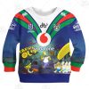 NRL New Zealand Warriors Custom Name Number x The Simpsons 2020 Halloween Kids Sweatshirt