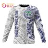 NRL New Zealand Warriors Custom Name Polynesian Sweatshirt