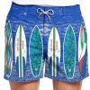 NRL New Zealand Warriors Surfboards Men Beach Shorts