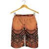 NRL New Zealand Warriors Whakairo Men Beach Shorts